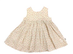 Wheat dress pinafore birch flowers